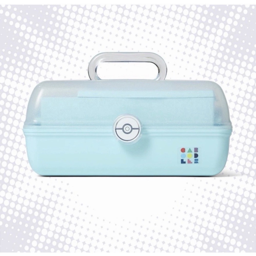 Caboodles Case Clear / Light Blue Pokémon x Target Exclusive Limited Edition